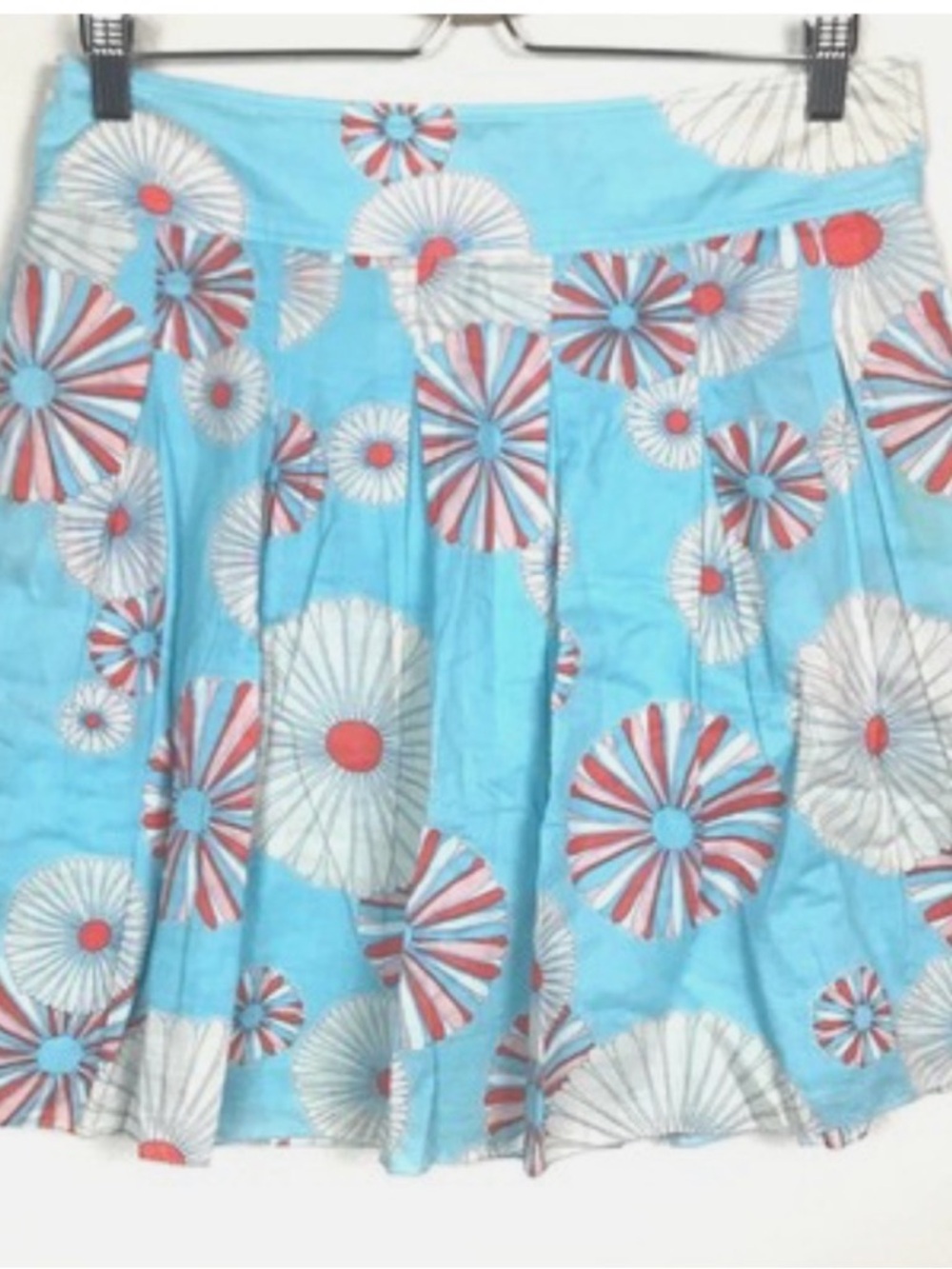 Jack Rogers Floral Pleated Skirt